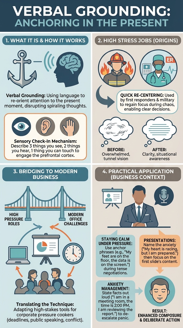 Verbal Grounding Technique